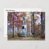 24E MICHIGAN BRIEFKAART (Voorkant / Achterkant)