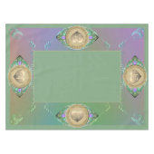 24e Opal Bruiloft Jubileum Tafelkleed (Voorkant (Horizontaal))