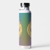 24e Opal Bruiloft Jubileum Waterfles (Rechts)