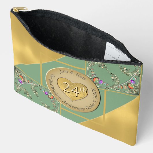 24e Opal Jubileum Print Cut Sew Bag Etui (Open)