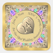 24e Opal Jubileum Sticker (Voorkant)