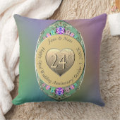 24e Oreiller à lancer du Mariage Opal (Couverture)