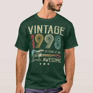 24e verjaardag Mannen Geweldige 1998 Gui T-shirt