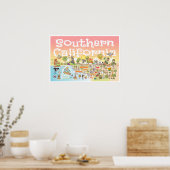 24x16 SoCal Sunset Poster (Keuken)
