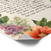 24x30 Poster de prière du Seigneur Imprimer (Coin)