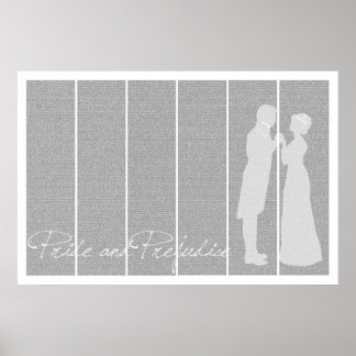 24x36 full text poster Pride and Prejudice