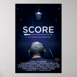 24x36 Poster SCORE: Een filmmuziekdocumentaire