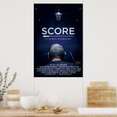 24x36 Poster SCORE : Un documentaire de musique de (Cuisine)