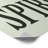 24x36 Problème spirituel Poster politique (Coin)