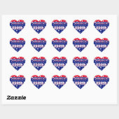 250 AMERIKA HART STICKER (Vel)