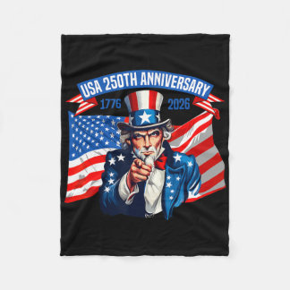 250 Amerika Jaren Van Vrijheid 2026 250ste Verjaar Fleece Deken