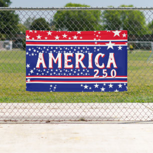 250 AMERIKA Sterrenhemel Spandoek