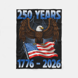 250 Amerikaanse Jaren 1776 2026 250ste Verjaardag  Fleece Deken