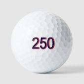 250 Anniversary Golfballen (Voorkant)