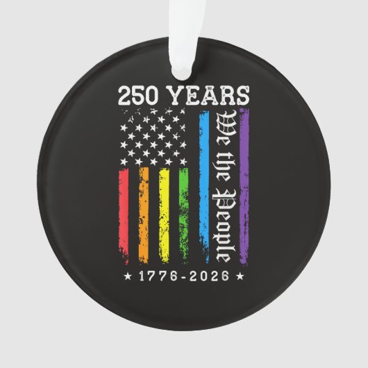 250 Ans de Drapeau de Fierté LGBT Américain 250e A (devant)
