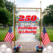 250 Ans USA Esprit Révolutionnaire Bienvenue