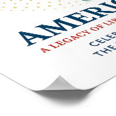 250 Birthday of the USA  Poster (Hoek)