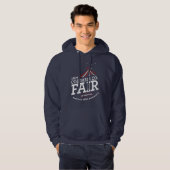 250 Homme Sweat à capuche Navy (Devant entier)