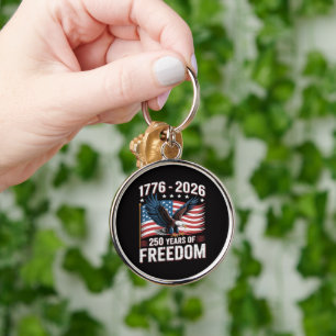 250 Jaar 1776 2026 250ste 4de Juli Sleutelhanger