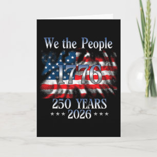 250 Jaar 1776-2026 250ste verjaardag Usa Vlag We T Kaart