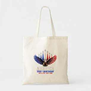 250 Jaar 1776 2026 Amerika Patriottische Adelaar Tote Bag