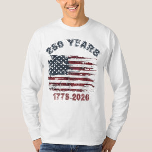 250 Jaar 1776 2026, Heren 4 juli T-shirt