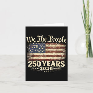 250 Jaar Amerika 1776 2026 250ste 4 juli Kaart
