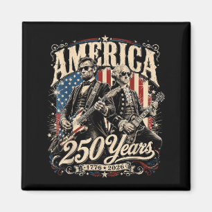 250 Jaar Amerika 1776 2026 Founding Fathers Magneet
