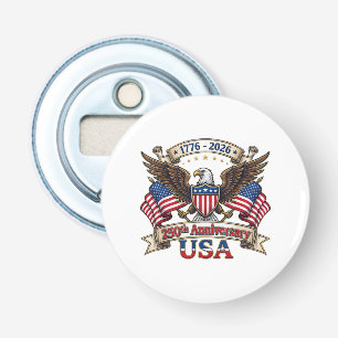250 Jaar Amerika 250e 4 juli Viering 1 Button Flesopener
