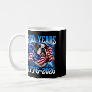 250 Jaar Amerika 250e Verjaardag Usa Hond 4e Van Koffiemok