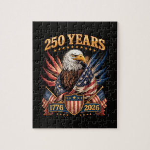 250 Jaar Amerika 250e Verjaardag Usa Patriottisch Legpuzzel