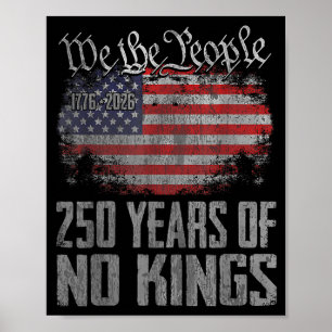 250 Jaar Amerika 250e Verjaardag USA Patriottisch Poster