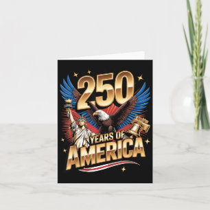 250 Jaar Amerika 250e Verjaardag VS Vlag Kaart