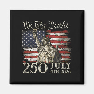 250 jaar Amerika 250e verjaardag VS Vlag van de VS Magneet