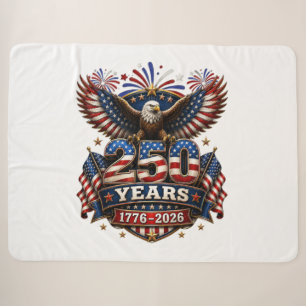 250 jaar Amerika 250ste verjaardag 4 juli Sherpa Deken