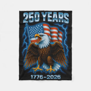 250 Jaar Amerika Herdenking 250e Onafhankelijkheid Fleece Deken