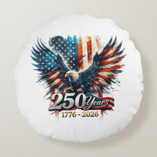 250 Jaar Amerika Herdenking 250e Onafhankelijkheid Rond Kussen