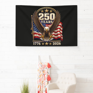 250 Jaar Amerika Herdenking 250e Spandoek