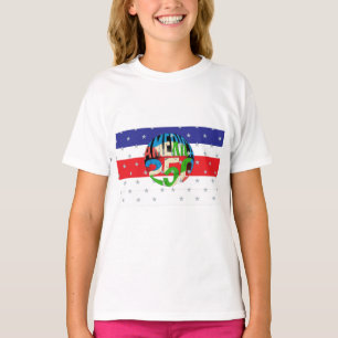 250 Jaar Amerika Verjaardag 250e Onafhankelijkheid T-shirt