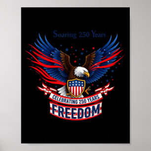 250 jaar amerika verjaardag usa 250ste verjaardag  poster