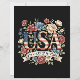 250 Jaar Amerika Verjaardagsbloemen USA 250e Bi