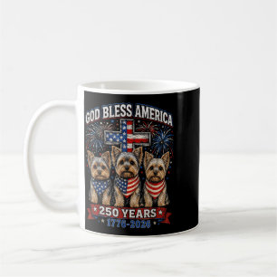 250 Jaar Amerika Yorkshire Terrier Usa Dom 4e Koffiemok