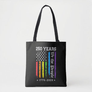250 jaar Amerikaanse 250e verjaardag US LGBT Pr Draagtas