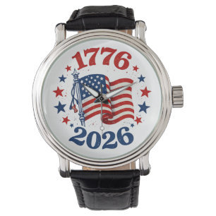 250 Jaar Amerikaanse Onafhankelijkheid Patriottisc Horloge