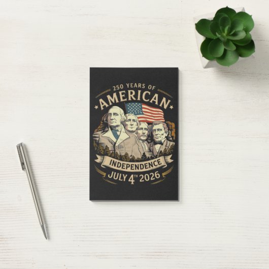 250 Jaar Amerikaanse Onafhankelijkheid Post-it® Notes (Kantoor)