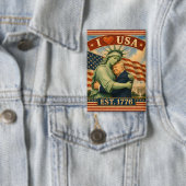 250 Jaar Amerikaanse Trots Liefde VS Button (Insitu)