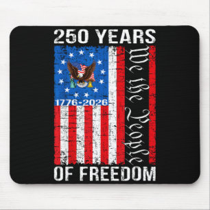 250 jaar Amerikaanse viering 250e usa vlag 4e Muismat