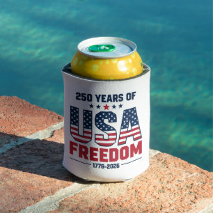 250 Jaar Amerikaanse Vrijheid 1776 2026 Blikjeskoeler