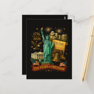 250 Jaar Amerikaanse Vrijheid Briefkaart