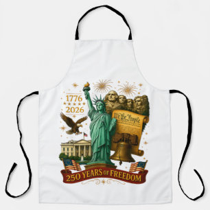 250 Jaar Amerikaanse Vrijheid Schort